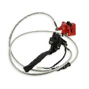 Complete Rear Brake Assy for Baotian Scooter BT49QT-12 (Type 2)