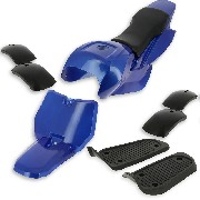 Fairing for ATV Pocket Quad type 3 Blue