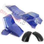 Fairing for ATV Pocket Quad type1 Blue