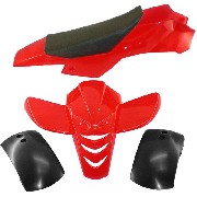 Fairing for ATV Pocket Quad type 2 - Red