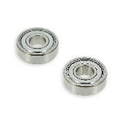 Pair of Bearings 6000ZZ for ATV Pocket Quad