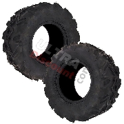 Pair of Rear Tires for ATV Shineray Quad 300cc STE - 22x11.00-10