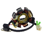 Stator for Chinese Scooter 50cc 4 stroke (5 cables)