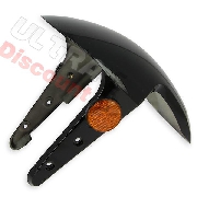 Front Mudguard for Chinese Scooter - Black (type-2)