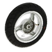 Rear Wheel for Chinese Scooter (Silver - type 2)