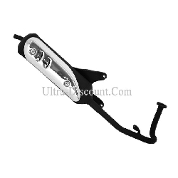 Exhaust for Baotian Scooter BT49QT-9 (type 2)