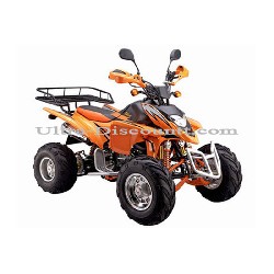 ATV Shineray Quad 250cc, approved, 2 place - Black-Orange