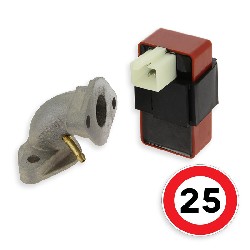 Speed Limit Kit 25Kmh for Skyteam T-Rex 50cc