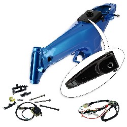 Frame for Dax - upgrade from 2.5L to 5.5L - BLUE