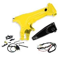 Frame for Dax - upgrade from 2.5L to 5.5L - YELLOW