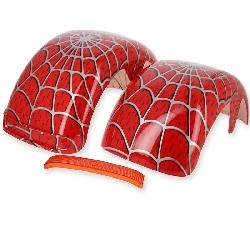 Mudguards for CityCoco - Spider Red