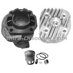 Cylinder-Piston-Cylinder Head for Chinese Scooter 2-stroke 50cc