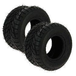 Pair of Rear Road Tires for ATV Quad 200cc - 18x9.50-8