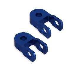 2 Ground Clearance Shock Extension for Dirt Bike - 60mm - Blue