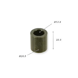 Spacer for wheel axle Ø12 for Citycoco