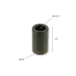 Spacer for wheel axle 12-25 for Skyteam Dax Skymax 50cc 125cc