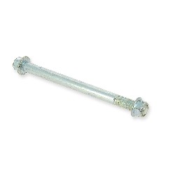 Front Wheel Axle + Nuts for Pocket Cross - 130mm