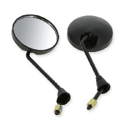Pair of mirrors for Citycoco scooter - Black edition