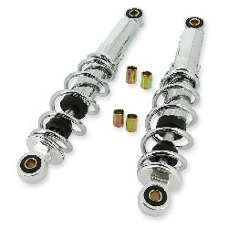 Rear Shock Absorbers for Monkey Gorilla (280mm) - CHROME