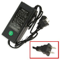 CHARGER 60V 3A moel DZL602001 secondary battery Citycoco (english plug)