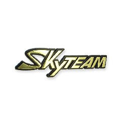 SkyTeam logo plastic sticker for Bubbly tank