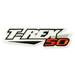 Trex-50cc sticker for Skyteam Trex (orange-black), Trex Spare Parts Skyteam
