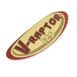 Sticker for Skyteam V-Raptor 125cc