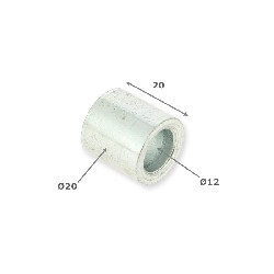 Spacer for wheel axle 12-20 for Citycoco