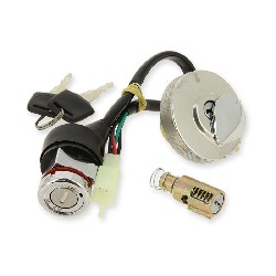 Lock Assy with gas Tank Cap for Skyteam Monkey - After 09 2015, Monkey - Gorilla Spare Parts