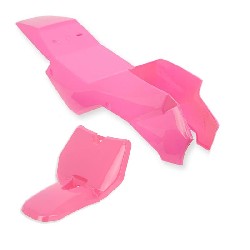 Fairing for ATV Pocket supermoto Pink - Type 2