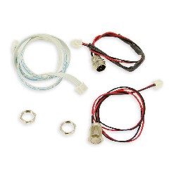XLR socket and start button for Overboard