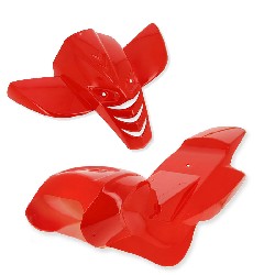 Fairing for ATV Pocket Quad type 4 Red, Pocket Quad Spare Parts