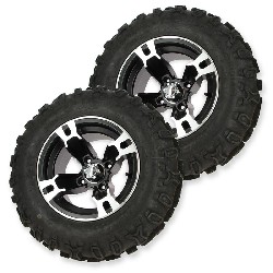 Set of 2 rear Wheels for Bashan 300cc BS300AU-2, Bashan 300cc BS300AU-2