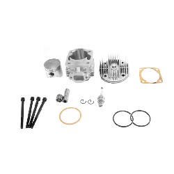 Head Kit 49cc for ATV Pocket Quad - 4 transfer ports - 10mm axle (type A)