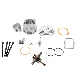Head Kit 53cc - 4 transfer ports - Racing Crankshaft - 10mm axle (type B) - Alu