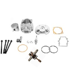 Head Kit 53cc - 4 transfer ports - Racing Crankshaft - 12mm axle (type B) - Alu, Pocket Quad Spare Parts