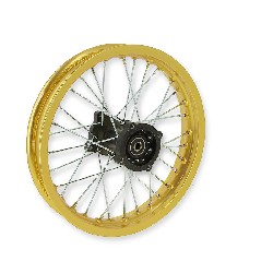 14'' Rear Rim for Dirt Bike AGB30 (type 4) - Gold