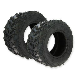 Pair of Rear Tires for ATV Bashan Quad BS250AS-43(20x10-10)
