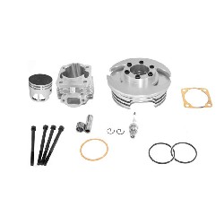 Head Kit 53cc - 4 transfer ports - 12mm axle (type C) - Alu, Supermoto pocket Spare Parts