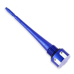 Custom Engine Oil Dipstick for ATV Shineray Quad 200cc STIIE - Blue