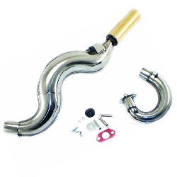 R1 Racing Exhaust for Pocket Bike - Gold