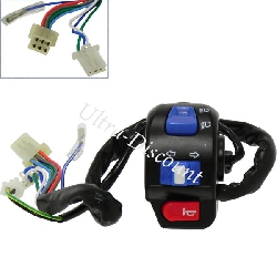 Left Switch Assy for Baotian Scooter BT49QT-9 (type 2)