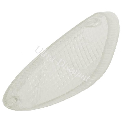 Front Left Turn Signal Cover for Baotian Scooter BT49QT-9 - Clear