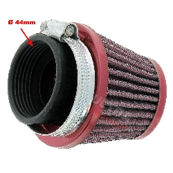 Large scone airfilter for Dirt Bike Ø44mm, Dirt Bike Spare Parts