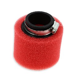 Dual Layer Foam Air Filter - 44-45mm - RED