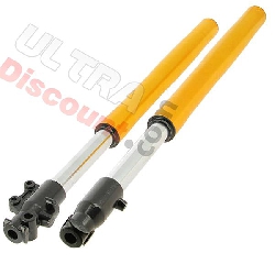 Hight Quality Front Fork Tubes for 12mm axles 740mm Gold, Dirt Bike Spare Parts