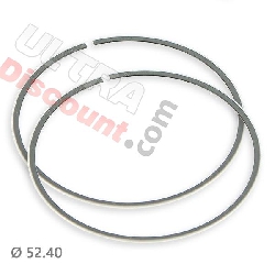 Piston rings GY6 125cc 52.40mm