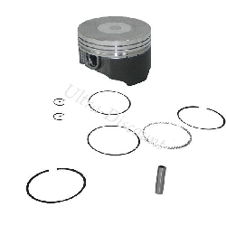 Piston Kit with Molybdenum Coating for Dirt Bike 125cc