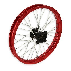 17'' Front Rim for Dirt Bike AGB30 - Red