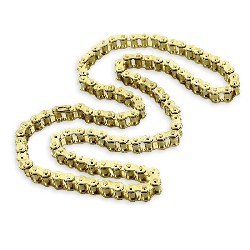 49 Links Drive Chain for Dirt Bike (420) - Gold